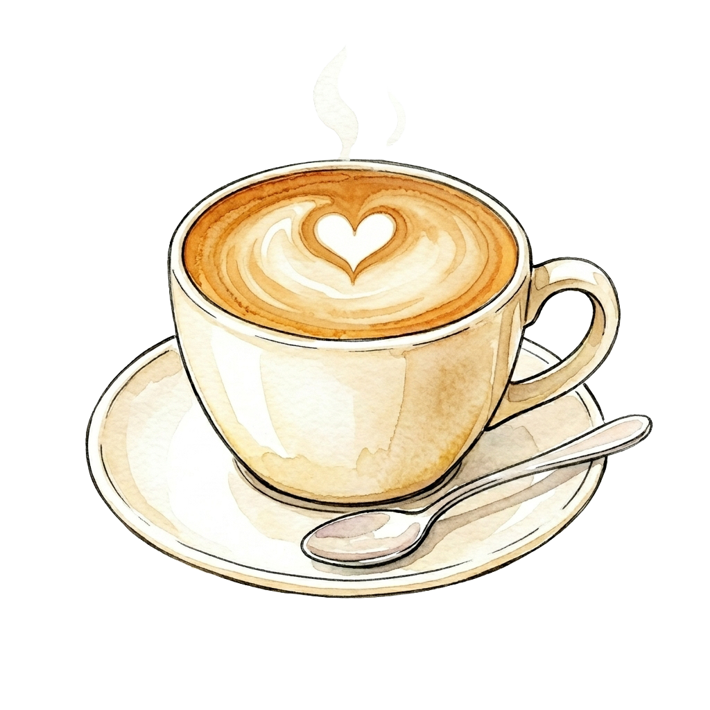 Coffee accent image for testimonial card